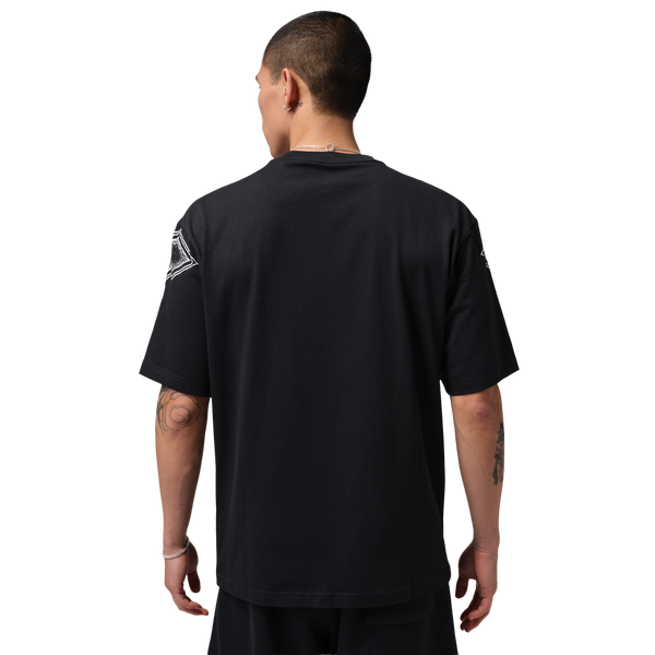 Jordan New Stretch Gfx SS Crew - Men's - Black - Image 2