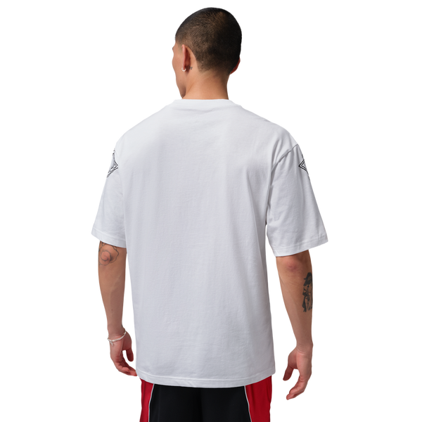 Jordan New Stretch Gfx SS Crew - Men's - White - Image 2