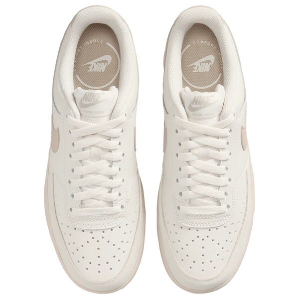 Nike Court Vision Lo Suede - Women's - Phantom/Cream Ii - Image 4
