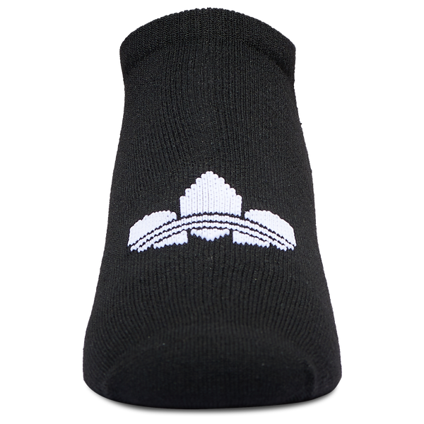 adidas Originals Superlite No Show 6PK Socks - Men's - Heather Grey/Black/White - Image 5