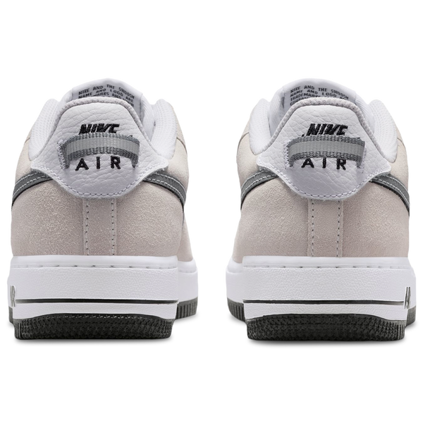 Nike Nike Air Force 1 '07 LV8 AS - Boys' Grade School - White/Metallic Cool Grey/Black - Image 3