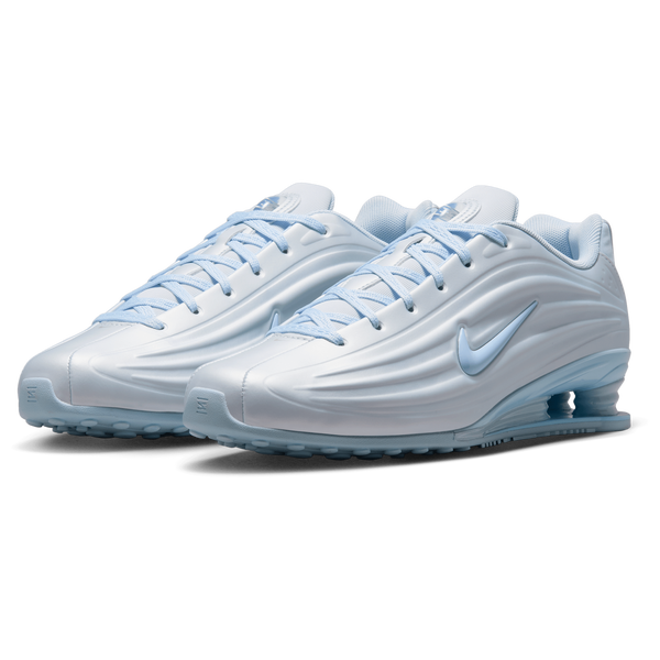 Nike Shox Z - Women's - Football Grey/Hydrogen Blue/Mtlc Silver - Image 6