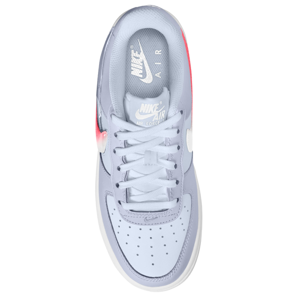 Nike Air Force 1 - Girls' Grade School - Pink/White/Grey - Image 3