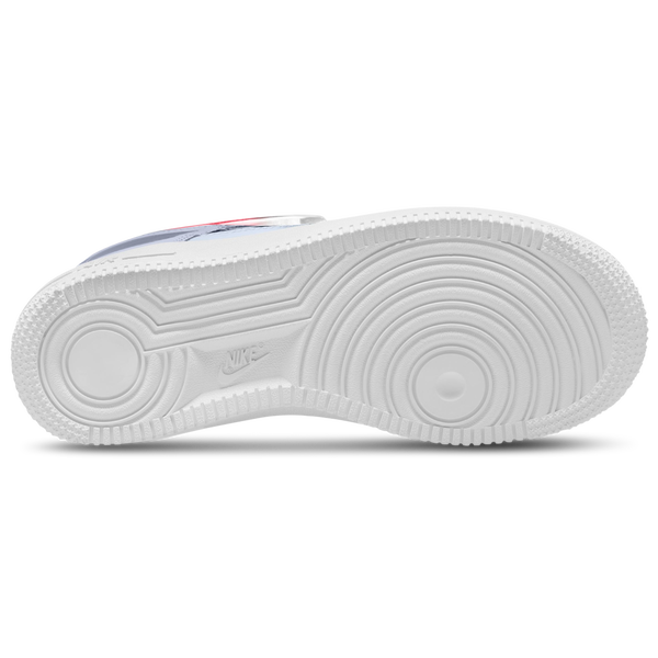 Nike Air Force 1 - Girls' Grade School - Pink/White/Grey - Image 4