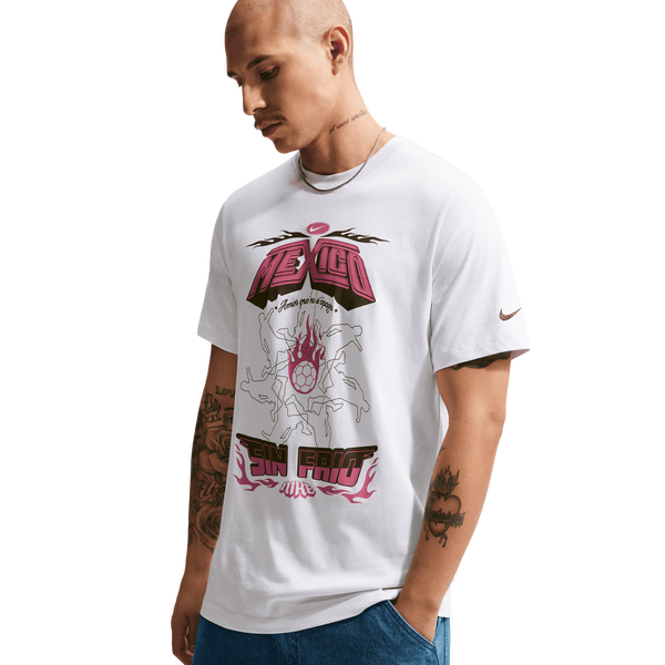 Nike Football NSW T-Shirt - Men's - Pink/White