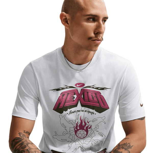 Nike Football NSW T-Shirt - Men's - Pink/White - Image 3