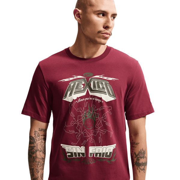 Nike Football NSW T-Shirt - Men's - White/Red - Image 3