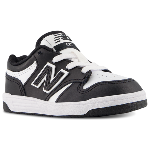 New Balance 480 - Boys' Toddler - Black/White - Image 3