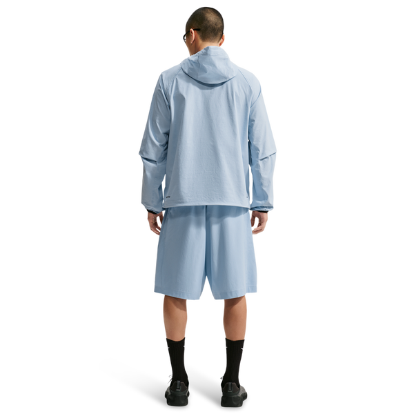 Nike Drifit Tech Woven Windrunner FZ Jacket - Men's - Light Armory Blue/Light Armory Blue/Black - Image 6