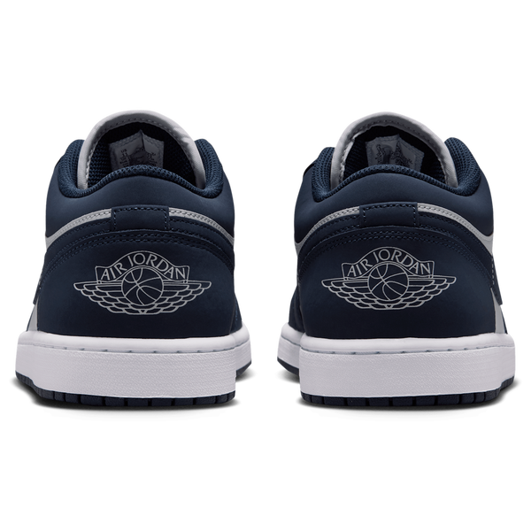 Jordan AJ 1 Low - Men's - Obsidian/Obsidian/Grey Fog - Image 3
