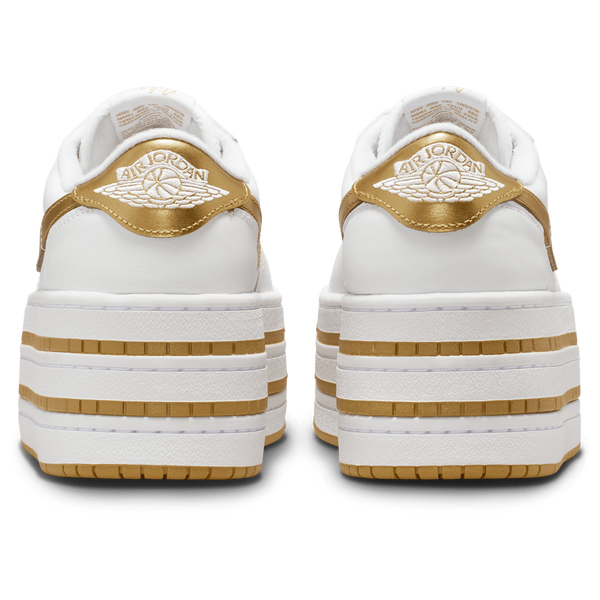 Jordan Aj1 Triple Stack SE - Women's - White/Metallic Gold/White - Image 3