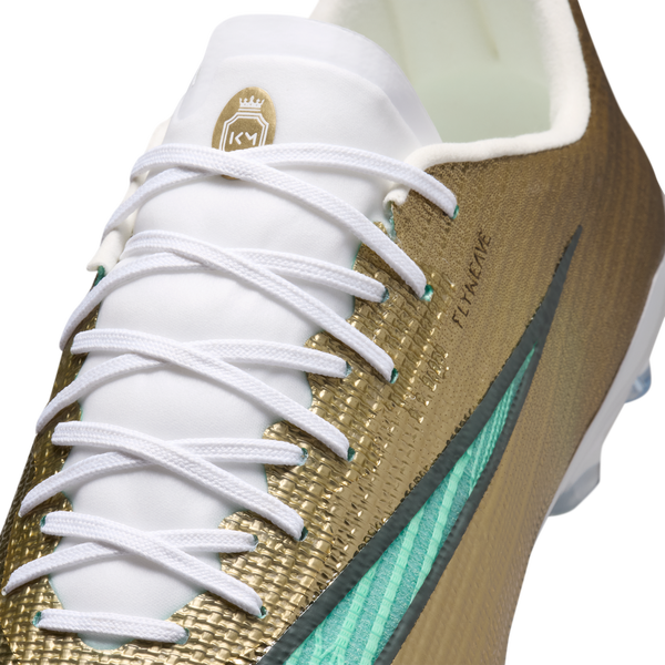 Nike Zm Superfly 11 Pro Ag Km - Men's - Metallic Gold/Green Glow - Image 6