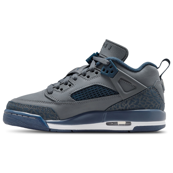 Jordan Spizike Low - Boys' Grade School - Flint/University Blue/White - Image 2