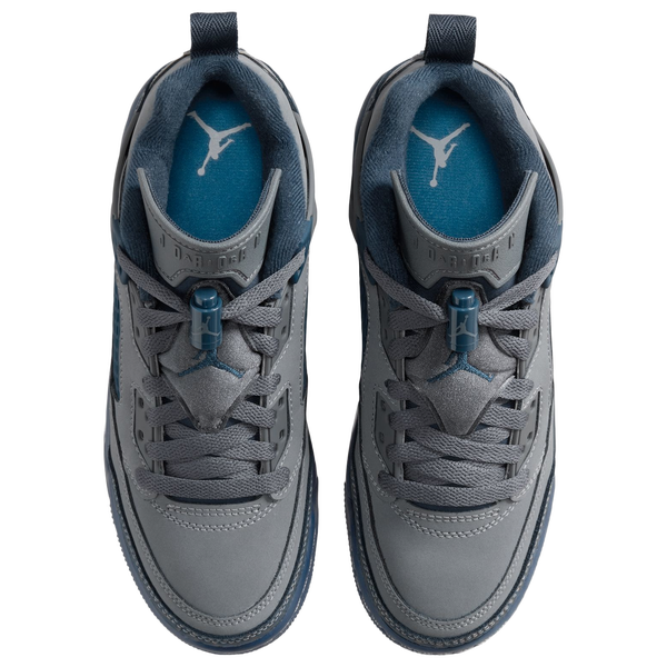 Jordan Spizike Low - Boys' Grade School - Flint/University Blue/White - Image 4
