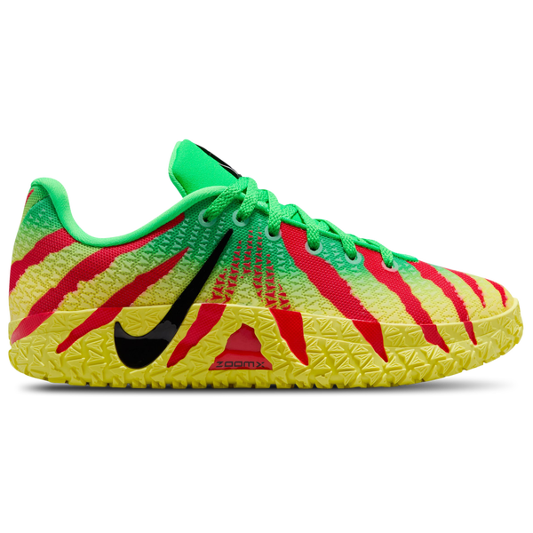 Nike Ja 3 JP - Boys' Grade School - Black/Green Spark/University Red