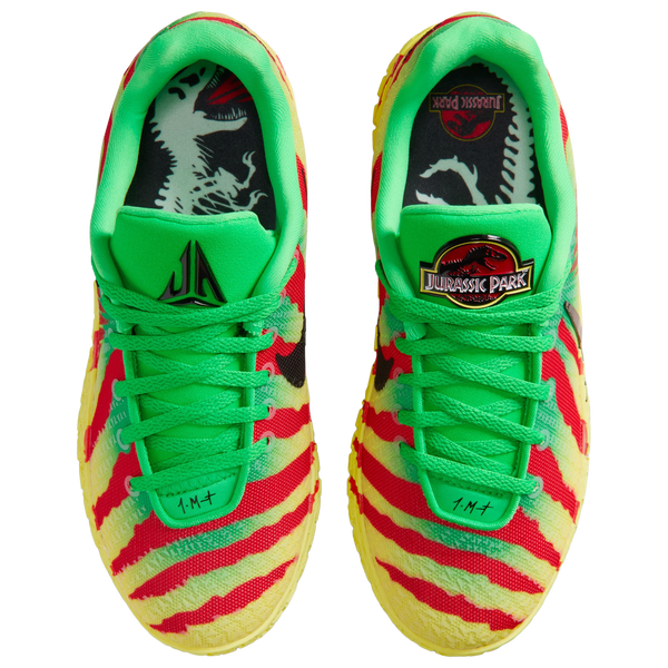 Nike Ja 3 JP - Boys' Grade School - Black/Green Spark/University Red - Image 4