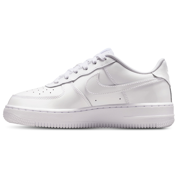 Nike Air Force 1 Low - Boys' Grade School - White/White - Image 2