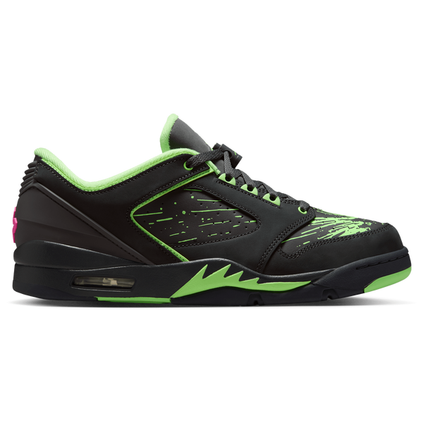 Jordan Sixty Plus Low - Men's - Anthracite/Anthracite/Lime Blast