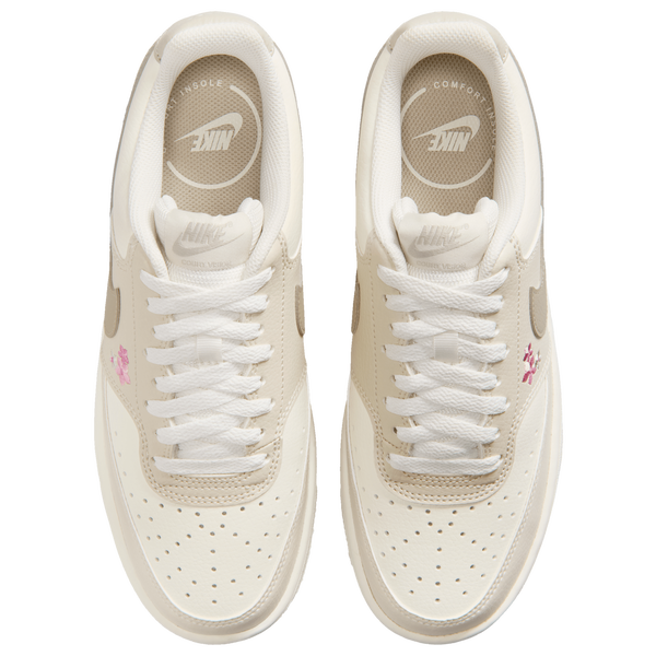 Nike Court Vision Lo SE - Women's - Cream Ii/Sail/Lt Orewood Brn - Image 4