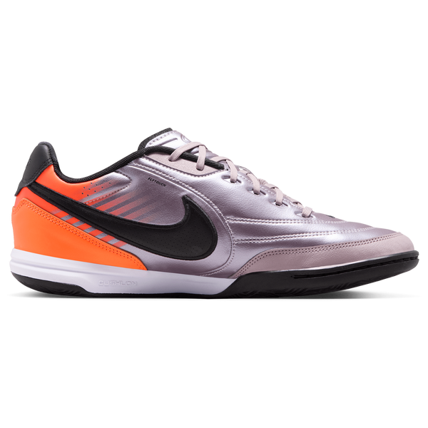 Nike Tiempo Streetgato Prm H - Men's - Bleached Lilac/Black/Total Orange