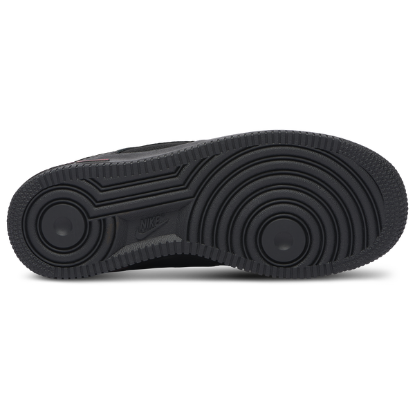 Nike Air Force 1 Low - Boys' Grade School - Black/Grey/Red - Image 5