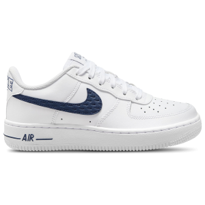Nike Air Force 1 Low - Boys' Grade School - White/Navy