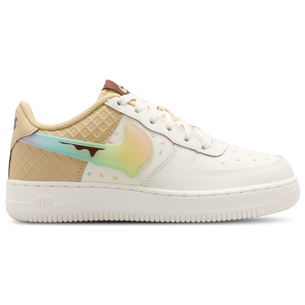 Nike Air Force 1 Low - Boys' Grade School - White/Multi