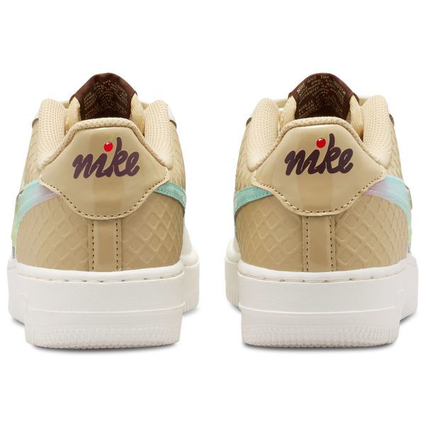 Nike Air Force 1 Low - Boys' Grade School - White/Multi - Image 3