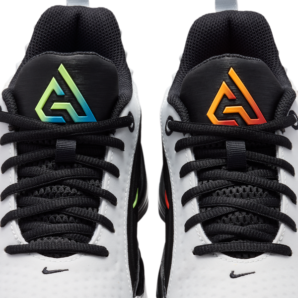 Nike Giannis Immortality 5 SE - Boys' Grade School - Off White/Black/Picante Red - Image 7