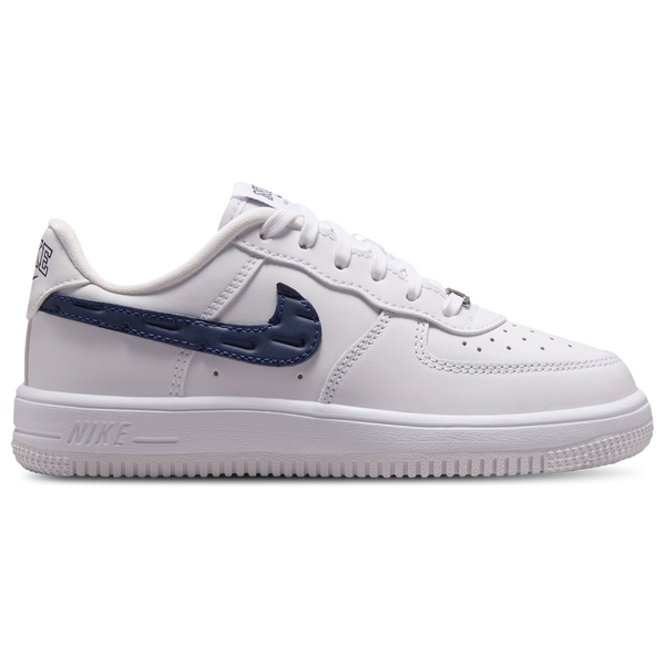Nike Air Force 1 Low - Girls' Preschool - Navy/White