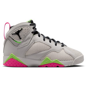 Jordan Retro 7 - Boys' Grade School - Phantom/Lime Blast/Pink