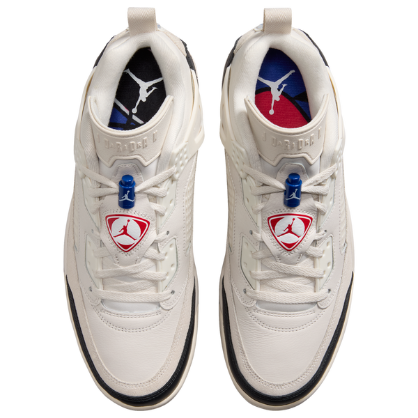 Jordan Spizike Low FC - Men's - Sail/University Red/Phantom - Image 4
