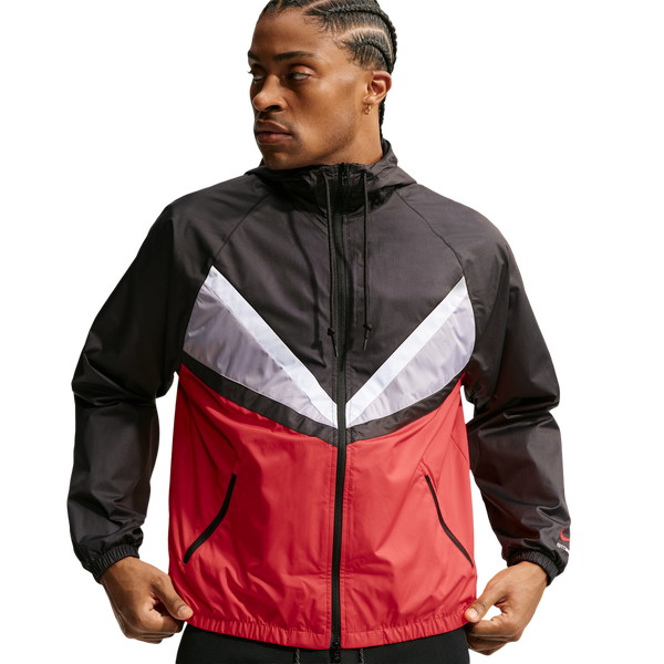 Nike Windrunner Land 26 RMX Jacket - Men's - University Red/Black/Cement Grey