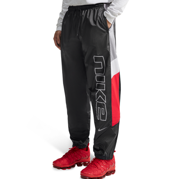 Nike Windrunner Land 26 RMX Pants - Men's - Cement Grey/Black/University Red