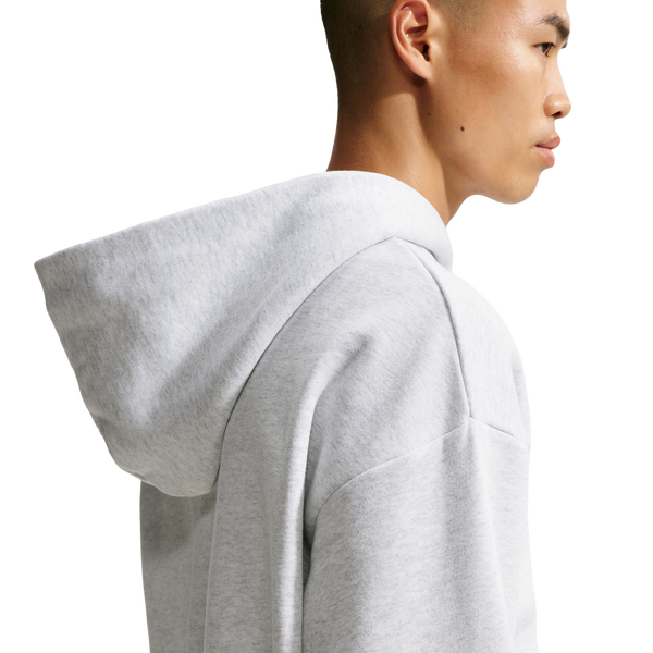 Nike Solo Basketball Full Zip Concept Hoodie - Men's - Black/Birch Heather - Image 2