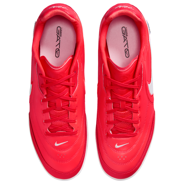 Nike Tiempo Streetgato Gu - Men's - White/White/Bright Crimson - Image 4