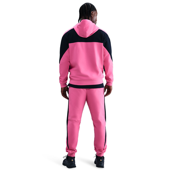 Nike Air Fleece Pullover Hoodie BFT - Men's - Pinksicle/Black/Black - Image 4