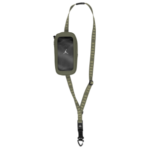 Jordan FLIGHT PHONE CROSSBODY - Men's - Medium Olive/Black/White