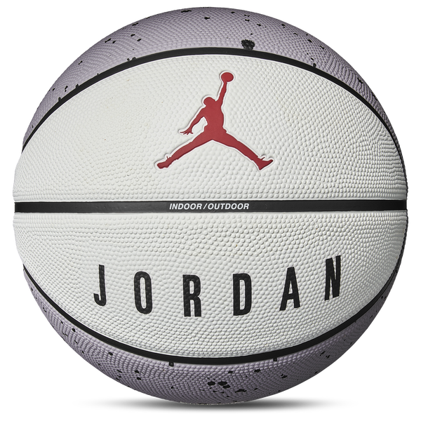 Jordan Playground 8 Panel 2.0 Basketball - Men's - White/Black/Cement Grey