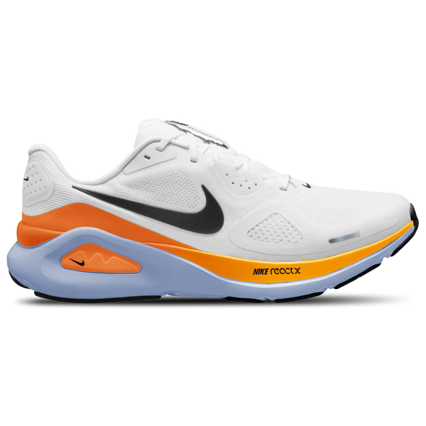 Nike Structure 26 - Men's - White/Black/Orange