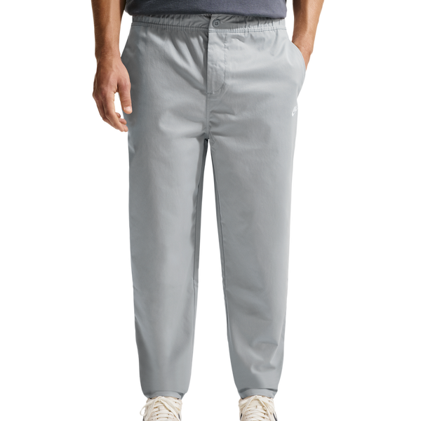 Nike Club Woven Tapered Pants - Men's - Lt Smoke Grey/White