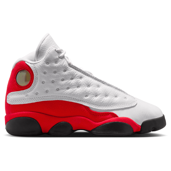 Jordan Retro 13 - Boys' Grade School - White/Black/True Red