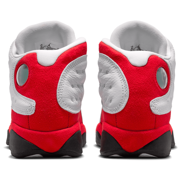 Jordan Retro 13 - Boys' Grade School - White/Black/True Red - Image 3