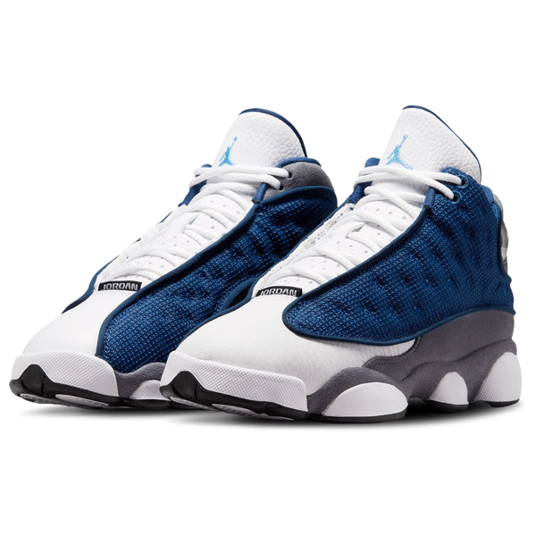 Jordan Retro 13 - Boys' Grade School - University Blue/Grey/Navy - Image 8