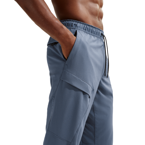 Nike Dri-FIT Unlimited Alt Cargo Pants - Men's - Black/Diffused Blue/Diffused Blue - Image 2