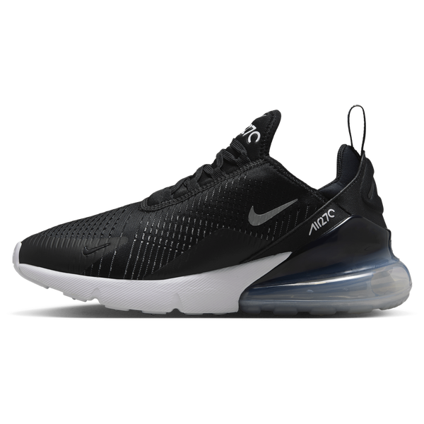 Nike Air Max 270 - Women's - Black/White/Mtlc Silver - Image 2