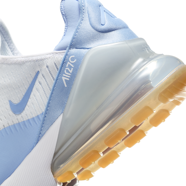 Nike Air Max 270 - Women's - Aluminum/White/Blue Tint - Image 8