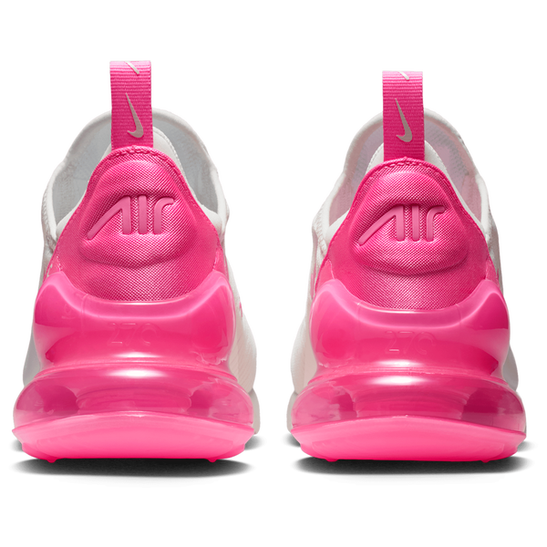 Nike Air Max 270 - Women's - Summit White/Pink Spell/Summit White - Image 3