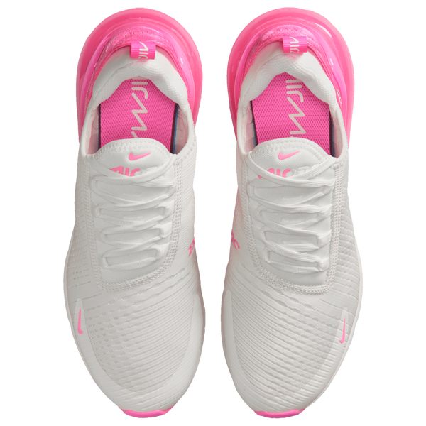Nike Air Max 270 - Women's - Summit White/Pink Spell/Summit White - Image 4