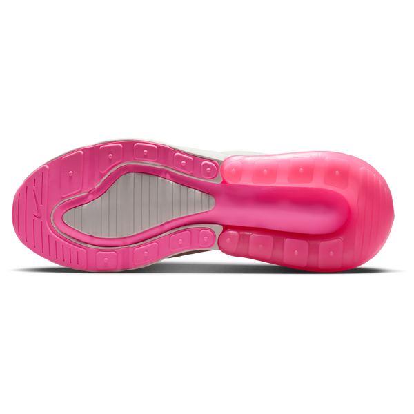 Nike Air Max 270 - Women's - Summit White/Pink Spell/Summit White - Image 5